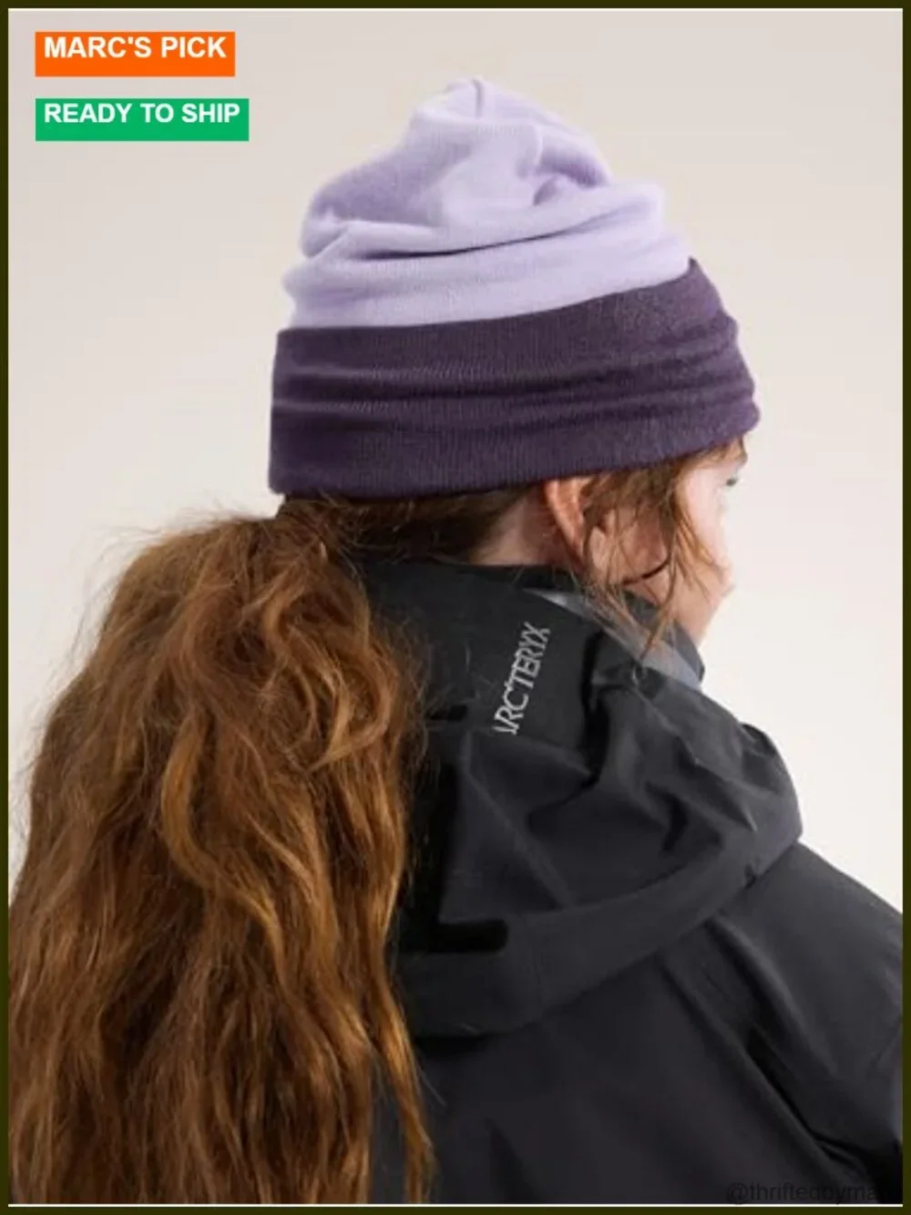Midweight Hiking Toque for Moderate Cold - Wool Blend Beanie